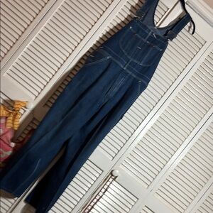 Women's Blue Denim Overalls